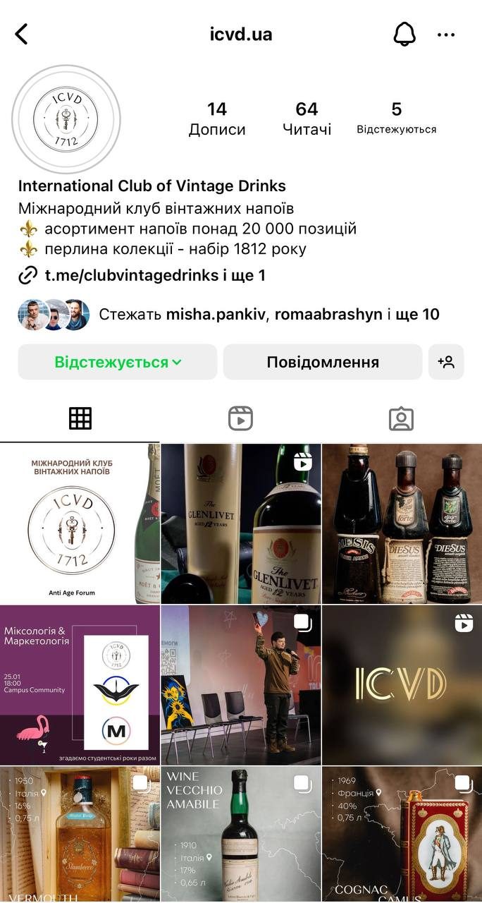 Instagram ICVD